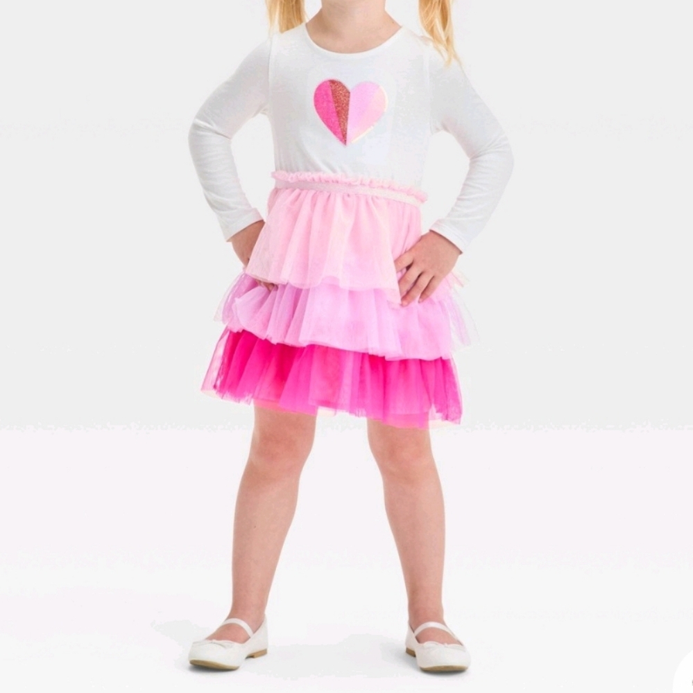 Heart tulle dress